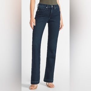 Express Mid Rise Bootcut Long Jeans